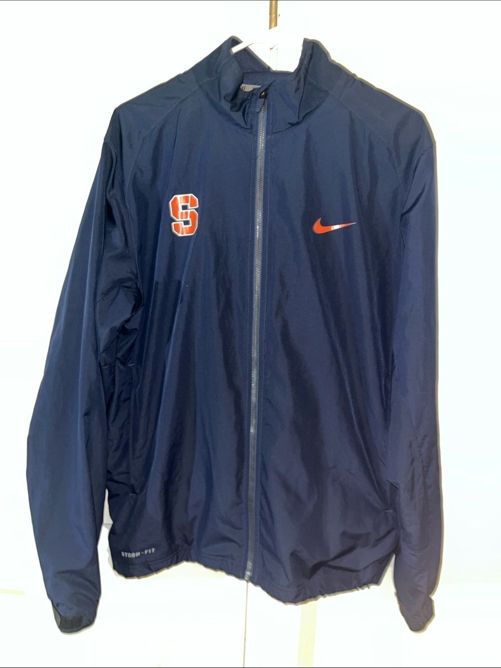 Nike Storm Fit Waterproof Syracuse Orange Zipper Team Issue Golf Jacket M Men’s